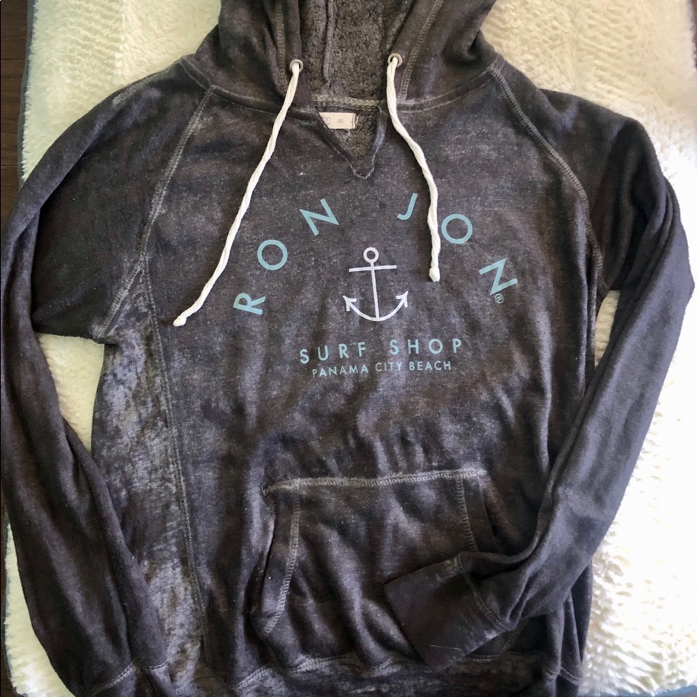 Ron Jon Surf Shop stonewashed PCB hoodie